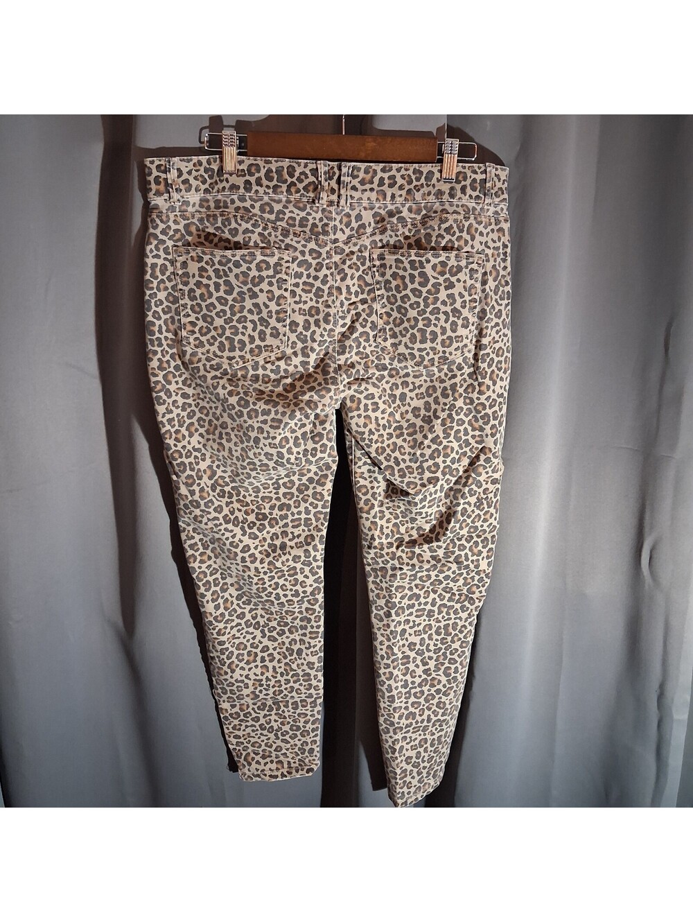 Knox Rose Women's Leopard Print Pants Size 16 - Picture 2 of 4